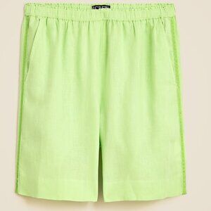 J. Crew 7" Stratus short in linen Size Small
